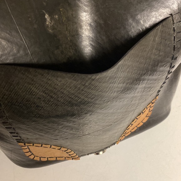Ganeshhimal Recycled Tire Rubber Crossbody Purse - Picture 15 of 17